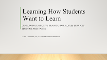 First slide of Learning How Students Want to Learn